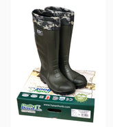 Polly Boot B04 Koyu haki boğazlı çizme